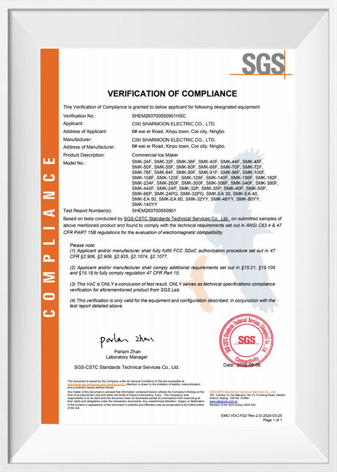 Verification Of Compliance