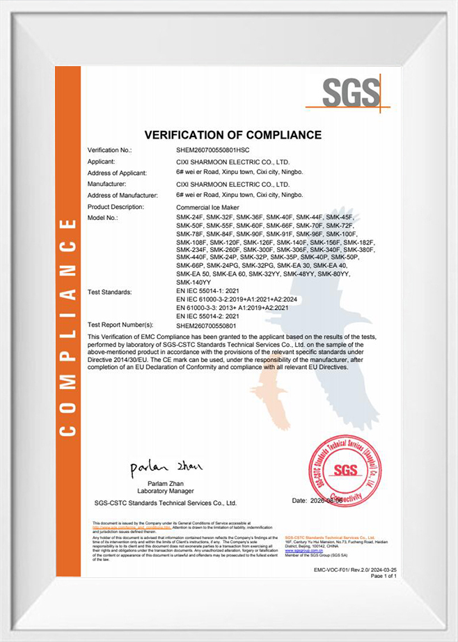 Verification Of Compliance